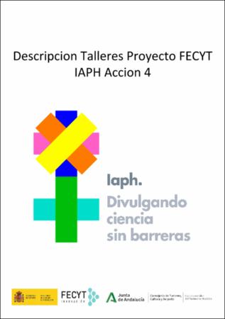 2022_12_Descripcion_ Talleres FECYT IAPH_Accion4_ProyectoFECYT2022.pdf.jp